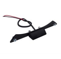 Osvětlení SPZ pro držáky SPZ Motorrad Burchard - černá